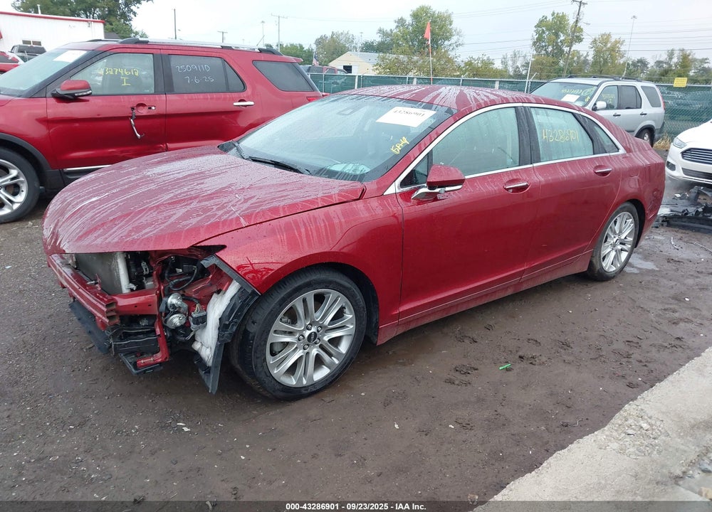 2016 LINCOLN MKZ VIN: 3LN6L2J9XGR617664