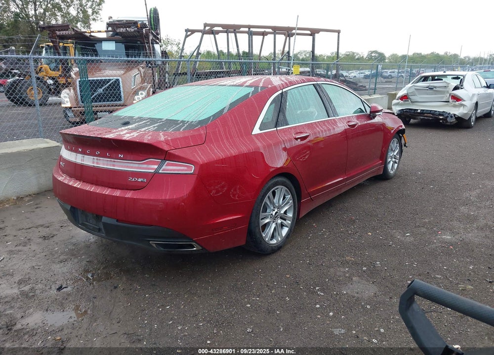 2016 LINCOLN MKZ VIN: 3LN6L2J9XGR617664