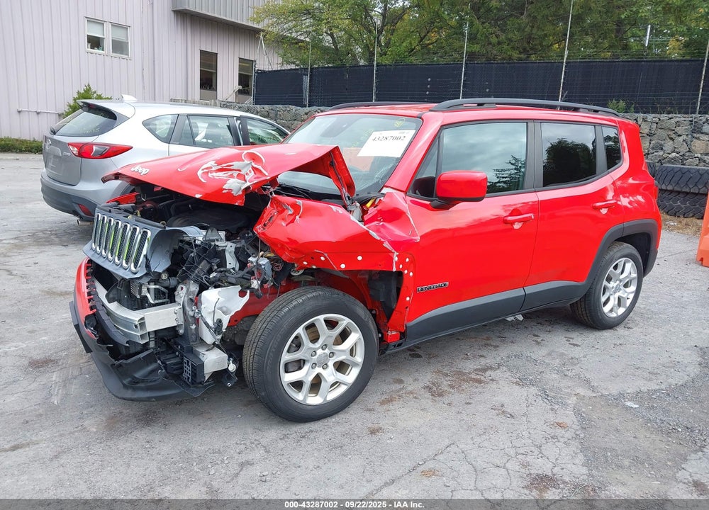 2016 JEEP RENEGADE LATITUDE VIN: ZACCJABT6GPC49396