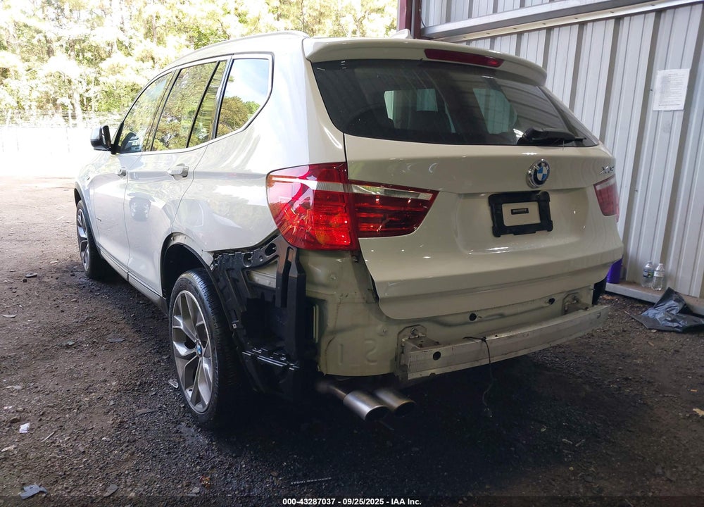 2015 BMW X3 XDRIVE28I VIN: 5UXWX9C53F0D46779