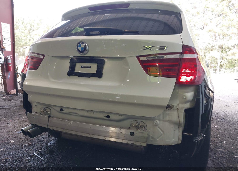 2015 BMW X3 XDRIVE28I VIN: 5UXWX9C53F0D46779