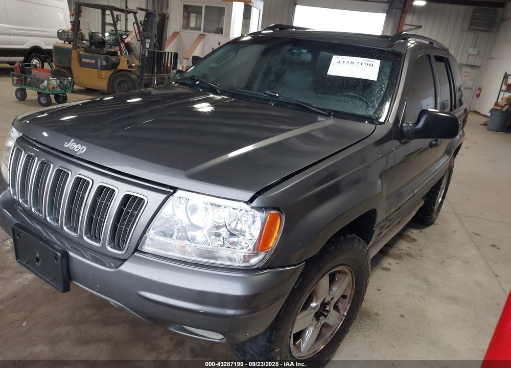 2002 JEEP GRAND CHEROKEE OVERLAND VIN: 1J8GW68J62C187428