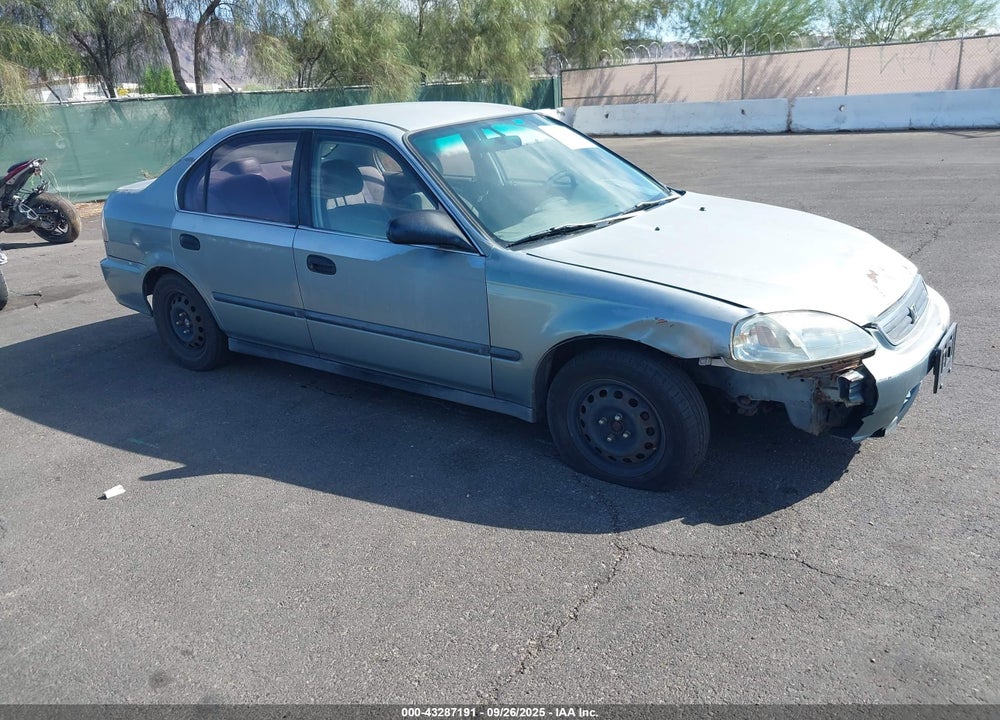 1999 HONDA CIVIC LX VIN: 1HGEJ6676XL057999