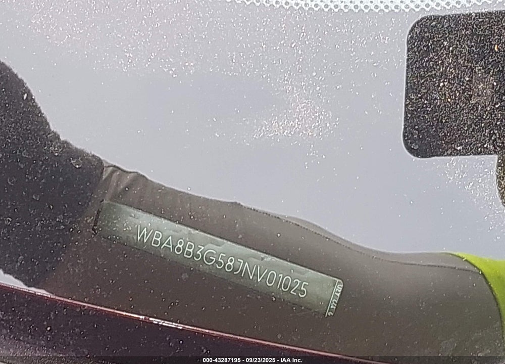 2018 BMW 340I VIN: WBA8B3G58JNV01025