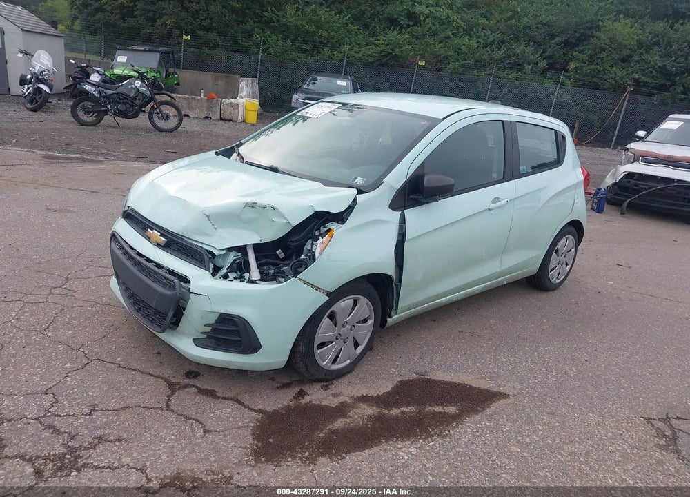 2017 CHEVROLET SPARK LS CVT VIN: KL8CB6SA9HC773505
