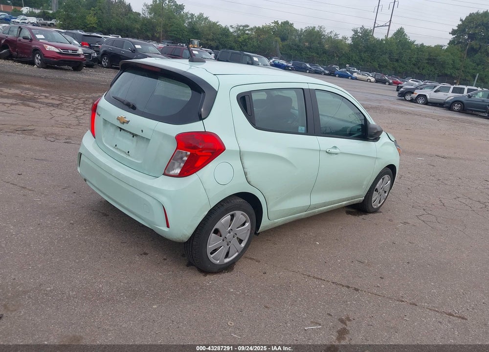 2017 CHEVROLET SPARK LS CVT VIN: KL8CB6SA9HC773505