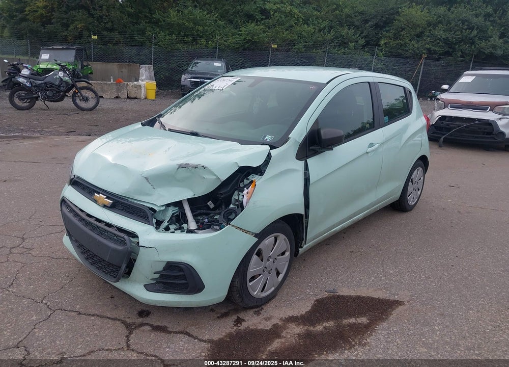 2017 CHEVROLET SPARK LS CVT VIN: KL8CB6SA9HC773505
