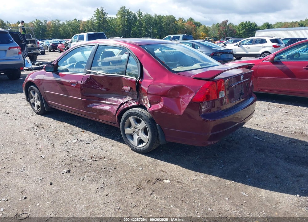 2004 HONDA CIVIC EX VIN: 2HGES26784H553403