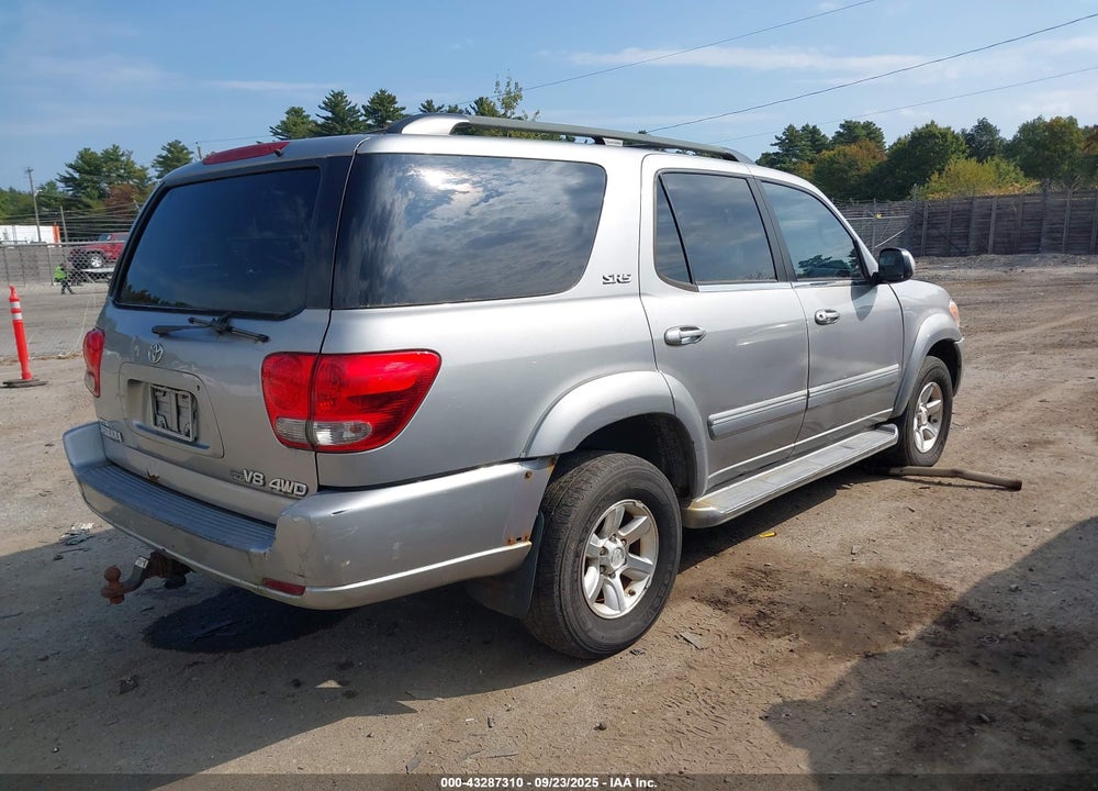 2005 TOYOTA SEQUOIA SR5 V8 VIN: 5TDBT44AX5S241305
