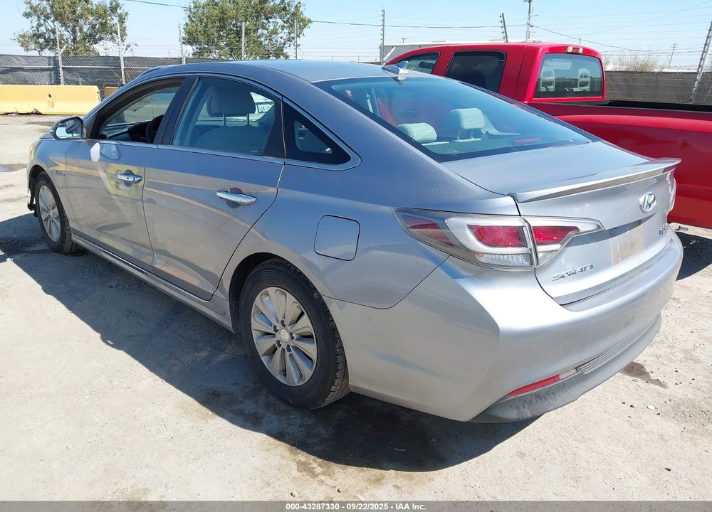 2016 HYUNDAI SONATA HYBRID SE VIN: KMHE24L1XGA012426