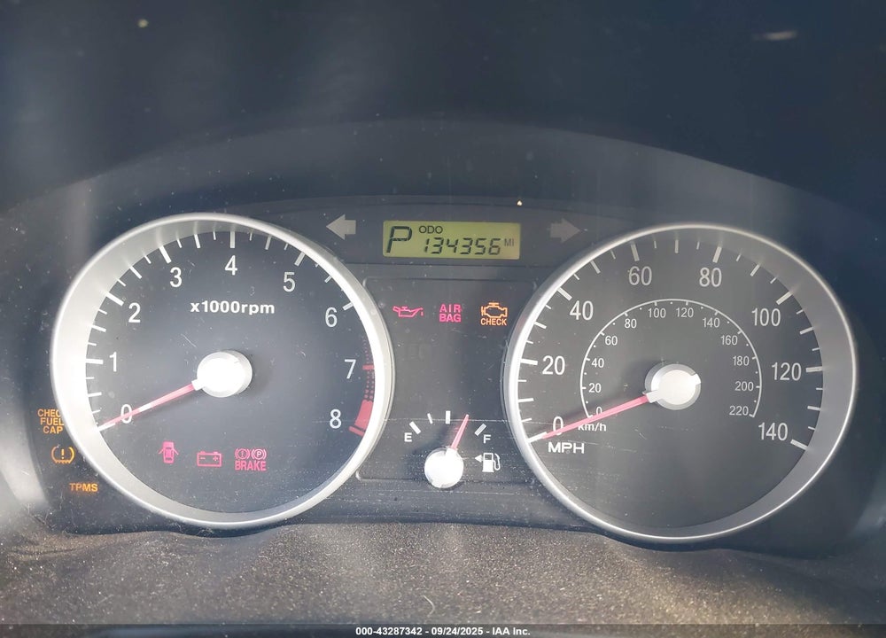 2009 HYUNDAI ACCENT GS VIN: KMHCM36C39U118100