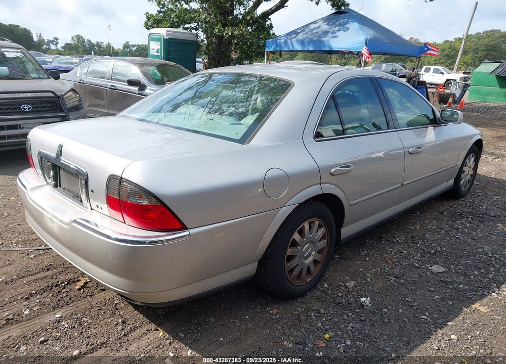 2004 LINCOLN LS V6 VIN: 1LNHM86S84Y603232