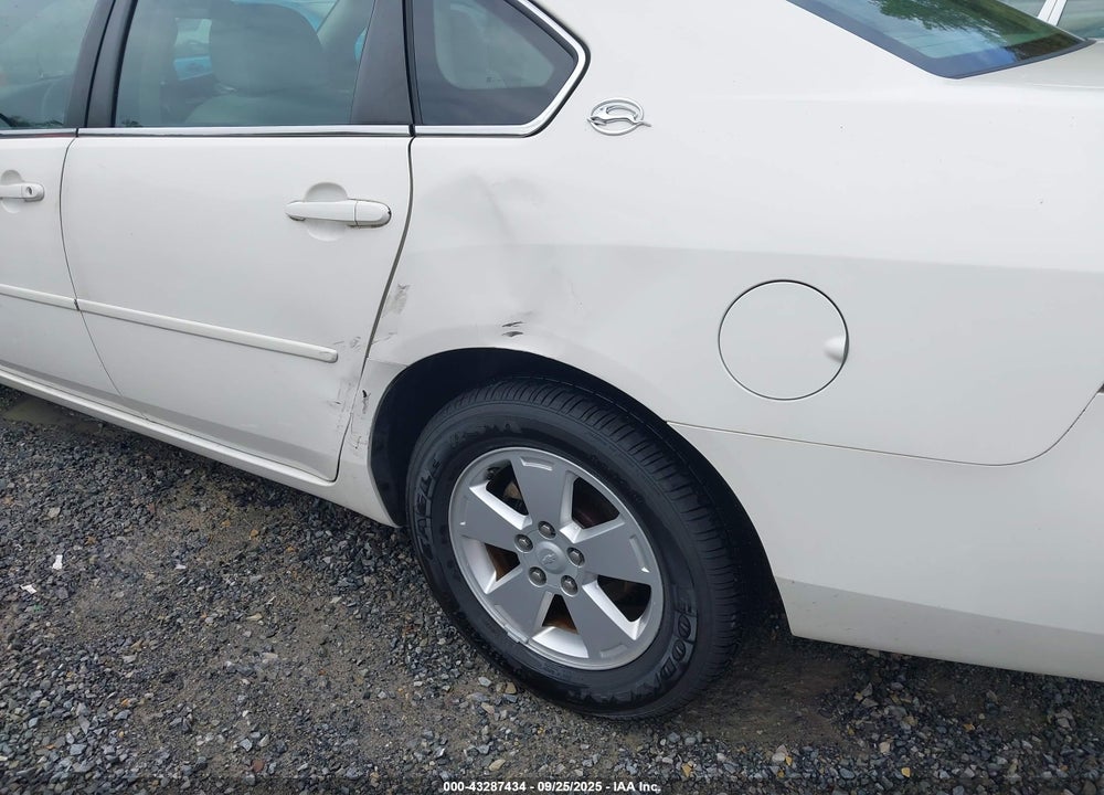 2008 CHEVROLET IMPALA LT VIN: 2G1WT55N589131325