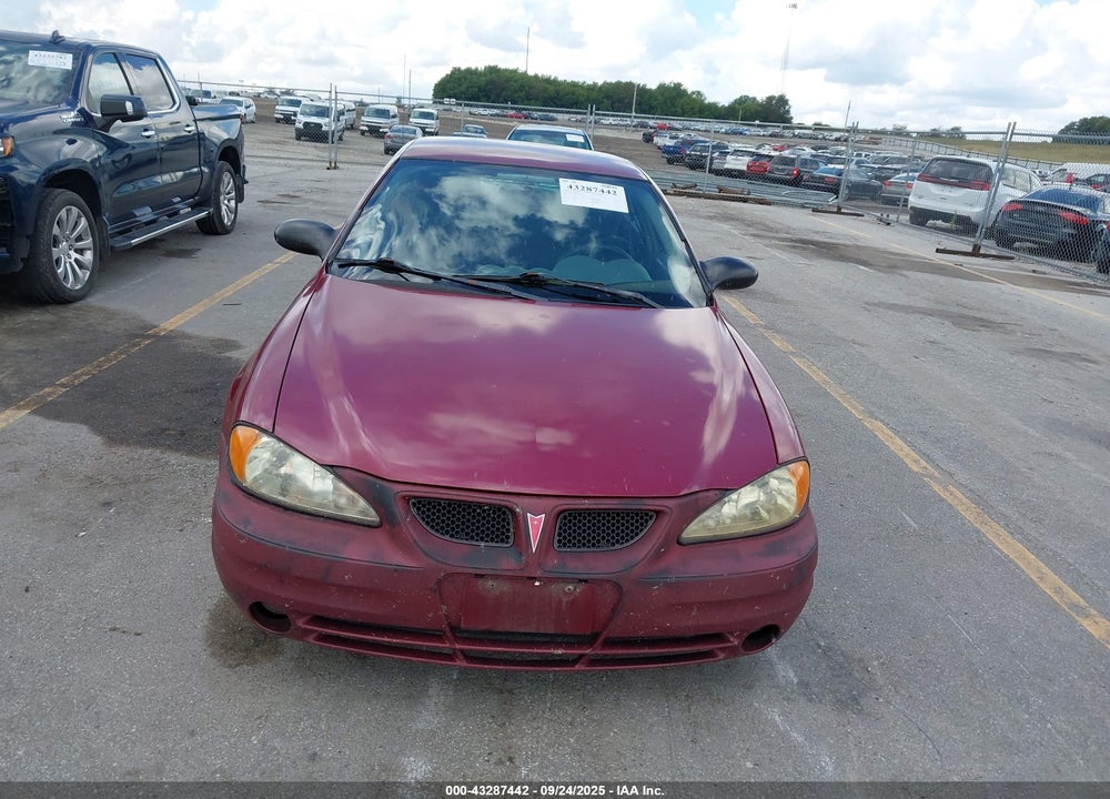 2005 PONTIAC GRAND AM SE VIN: 1G2NE52E35M135684