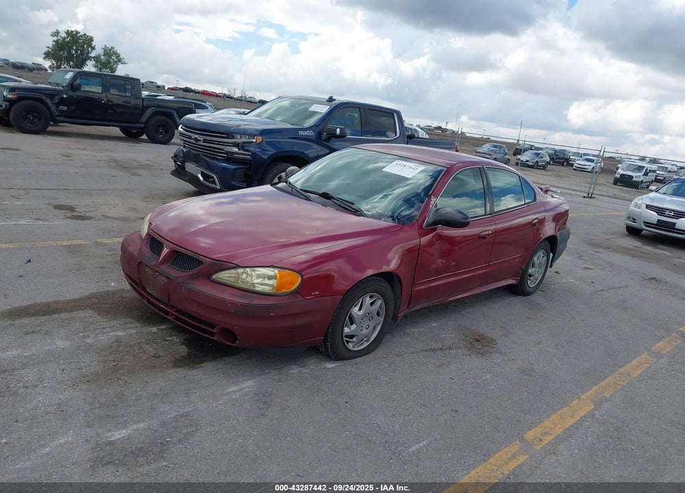2005 PONTIAC GRAND AM SE VIN: 1G2NE52E35M135684