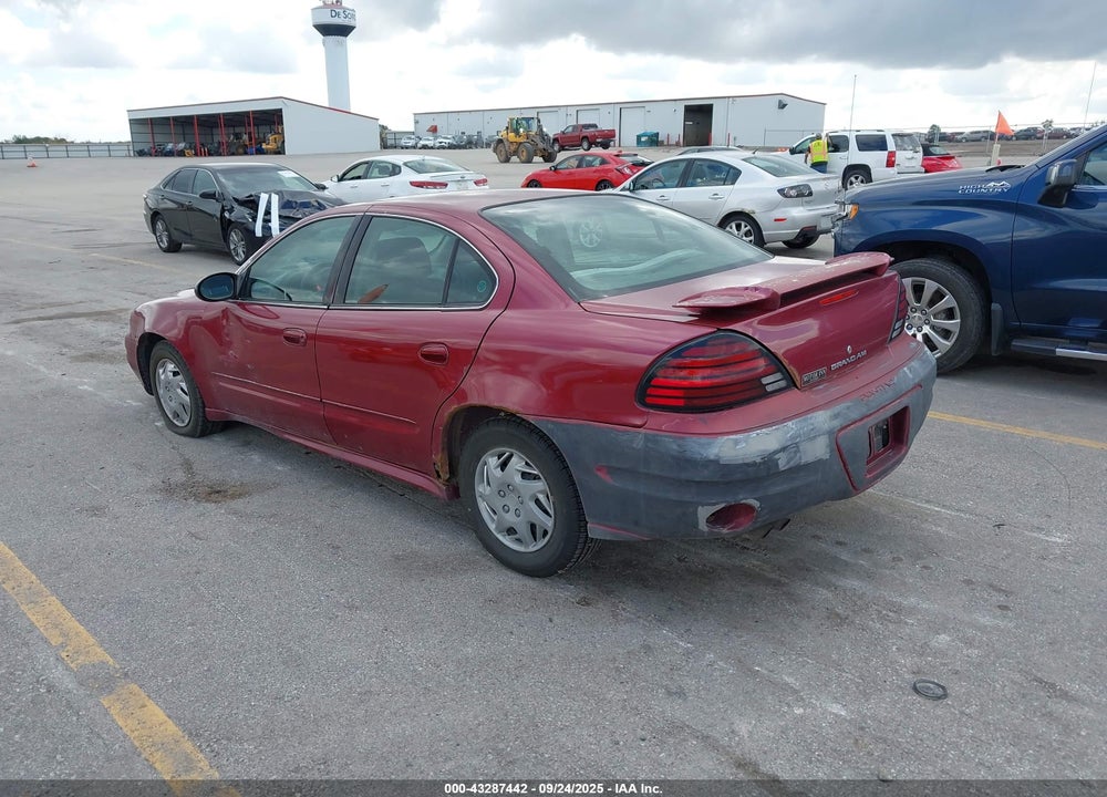 2005 PONTIAC GRAND AM SE VIN: 1G2NE52E35M135684