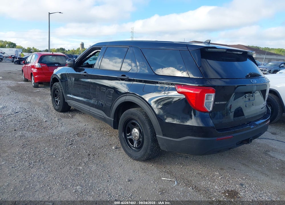 2021 FORD POLICE INTERCEPTOR UTILITY VIN: 1FM5K8AB1MGA50879