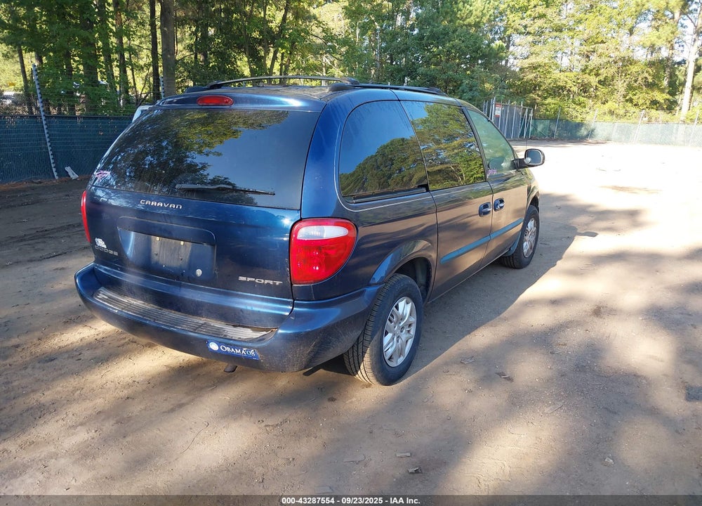 2002 DODGE CARAVAN SPORT VIN: 1B4GP45342B636073