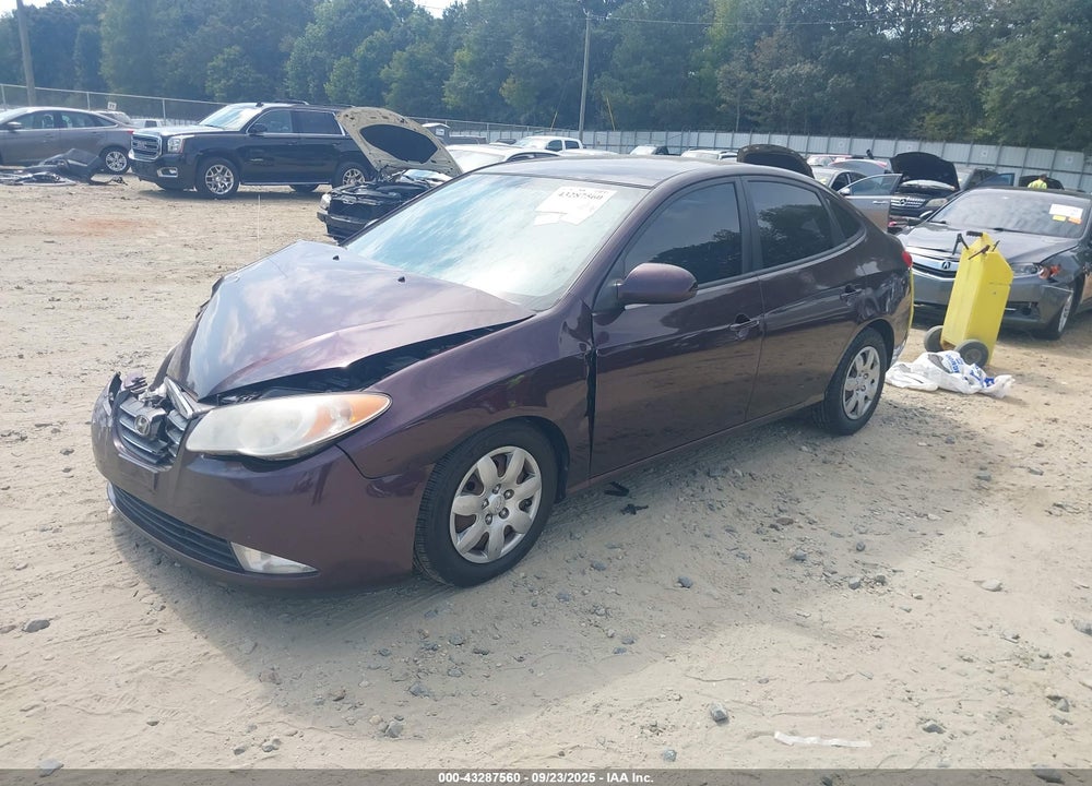 2008 HYUNDAI ELANTRA VIN: KMHDU46D78U548777