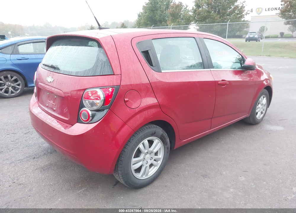 2012 CHEVROLET SONIC VIN: 1G1JC6SH2C4122561