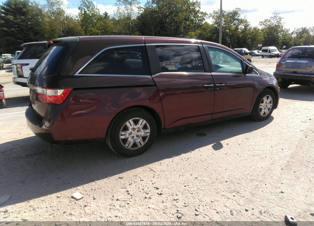 2012 HONDA ODYSSEY LX VIN: 5FNRL5H21CB037596