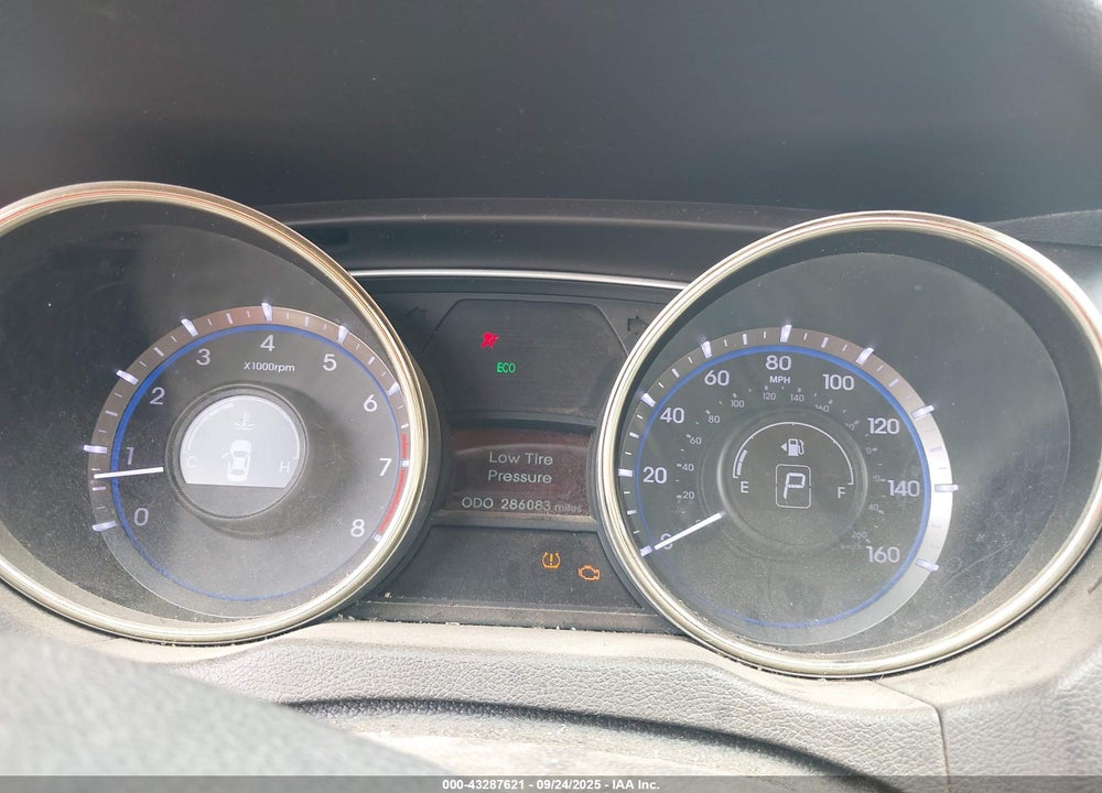 2013 HYUNDAI SONATA GLS VIN: 5NPEB4AC1DH671184