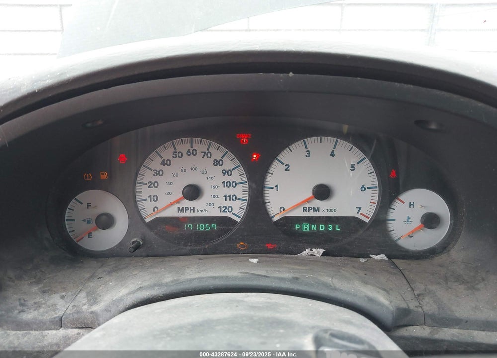 2005 DODGE GRAND CARAVAN SXT VIN: 2D4GP44L55R259623