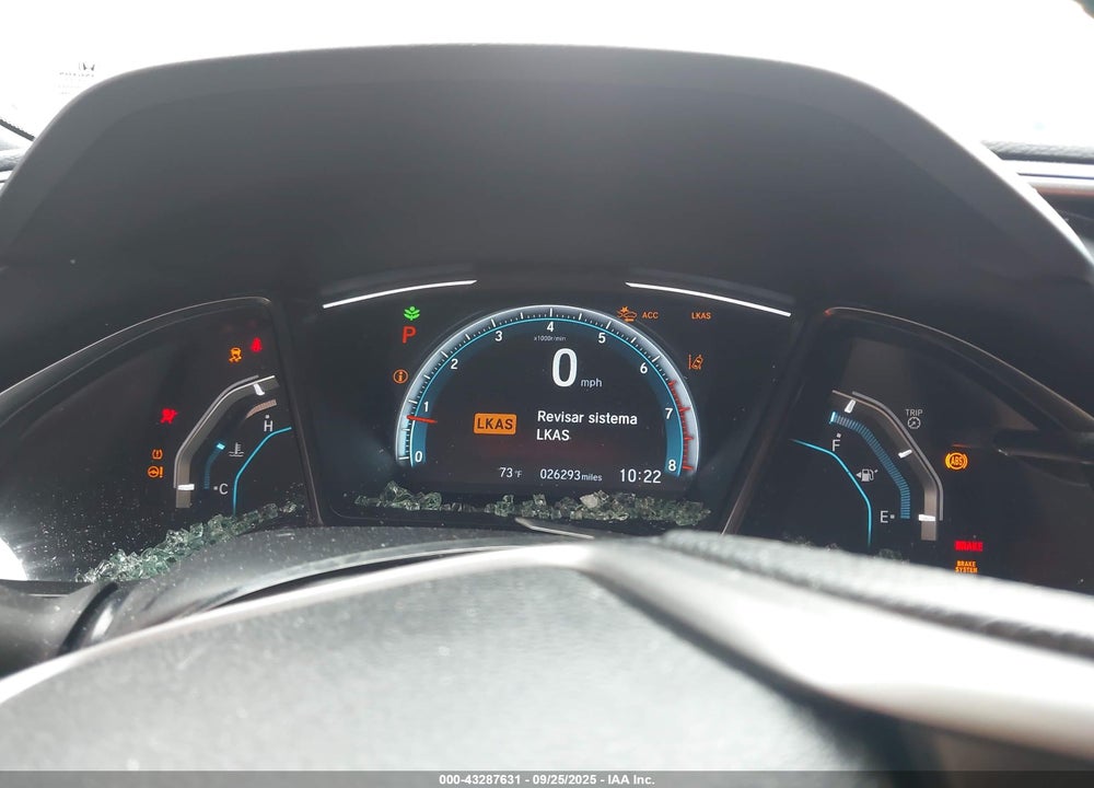 2019 HONDA CIVIC VIN: SHHFK7H68KU418346