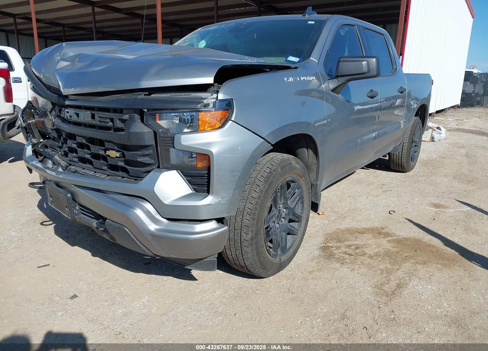 2024 CHEVROLET SILVERADO 1500 2WD SHORT BED CUSTOM VIN: 1GCPABEK6RZ323639