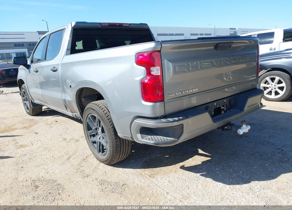 2024 CHEVROLET SILVERADO 1500 2WD SHORT BED CUSTOM VIN: 1GCPABEK6RZ323639