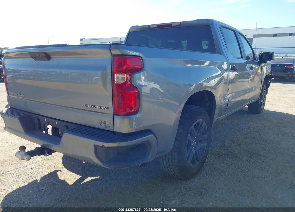 2024 CHEVROLET SILVERADO 1500 2WD SHORT BED CUSTOM VIN: 1GCPABEK6RZ323639