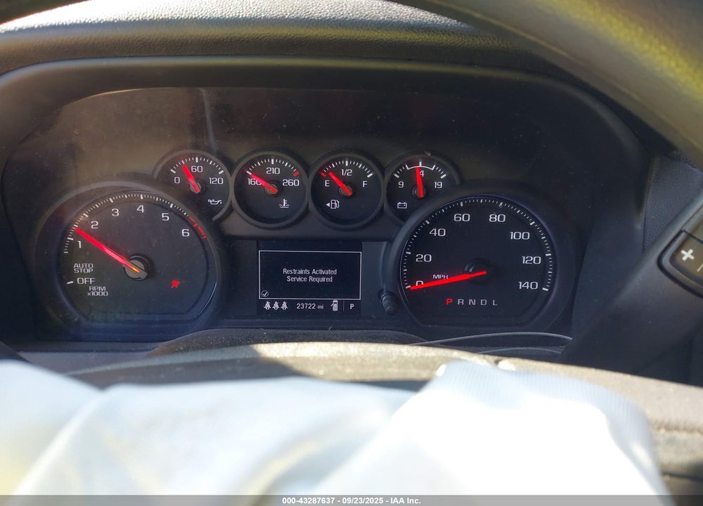 2024 CHEVROLET SILVERADO 1500 2WD SHORT BED CUSTOM VIN: 1GCPABEK6RZ323639