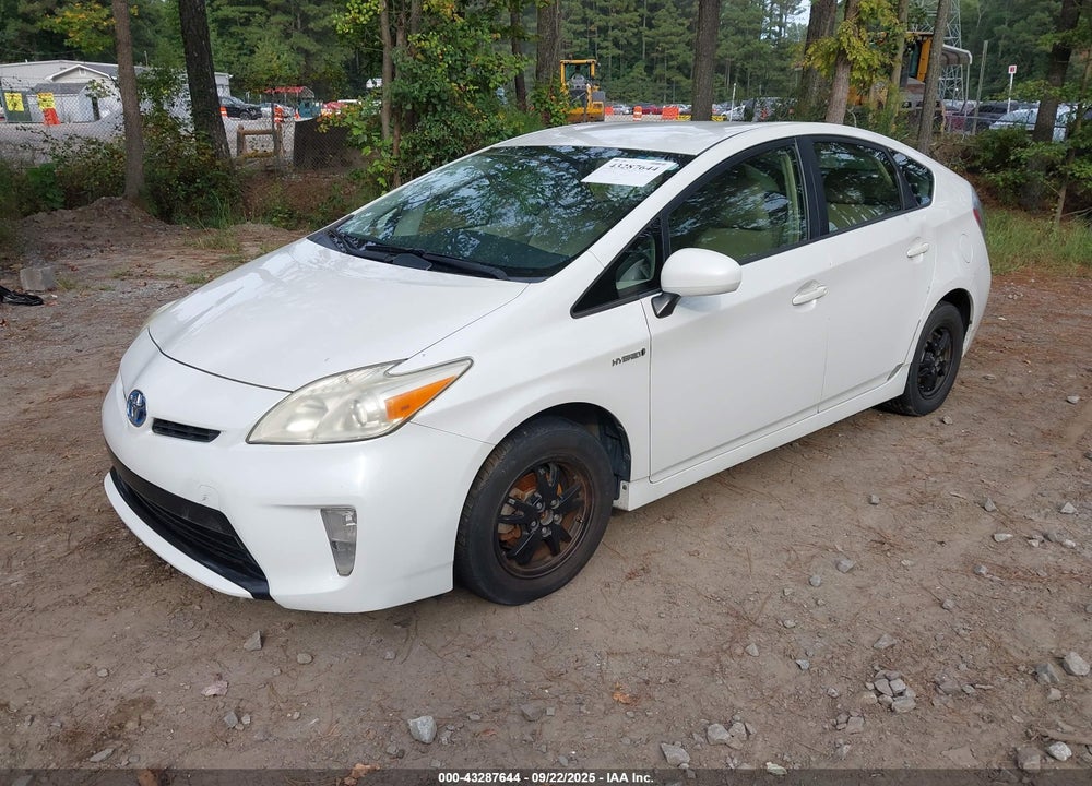2013 TOYOTA PRIUS VIN: JTDKN3DU9D5645506