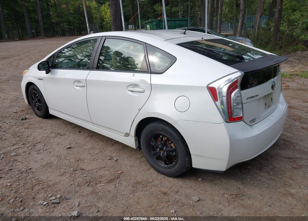 2013 TOYOTA PRIUS VIN: JTDKN3DU9D5645506