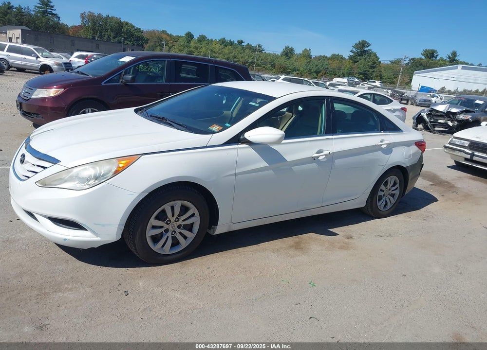 2011 HYUNDAI SONATA GLS VIN: 5NPEB4AC3BH243985