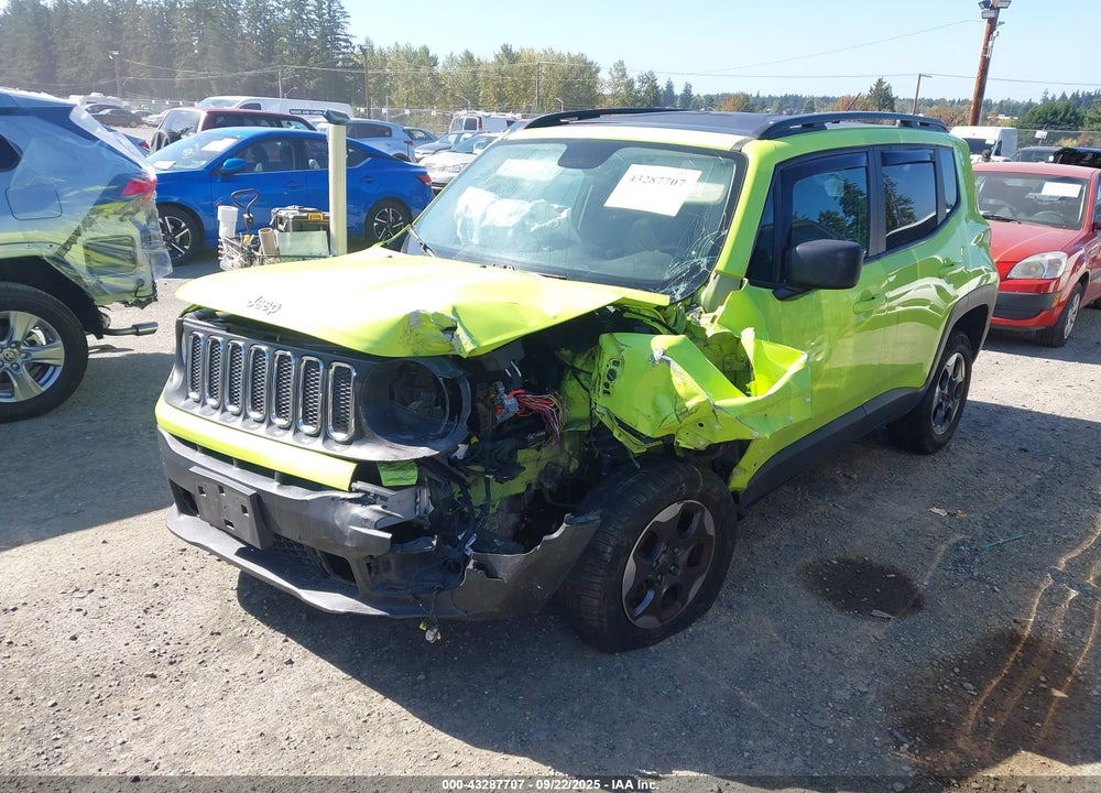 2017 JEEP RENEGADE VIN: ZACCJBAB7HPF48508