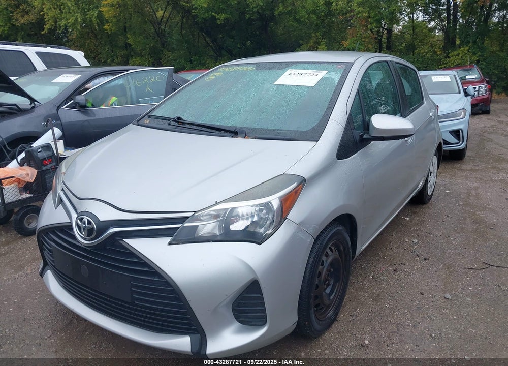 2015 TOYOTA YARIS VIN: VNKKTUD34FA033525
