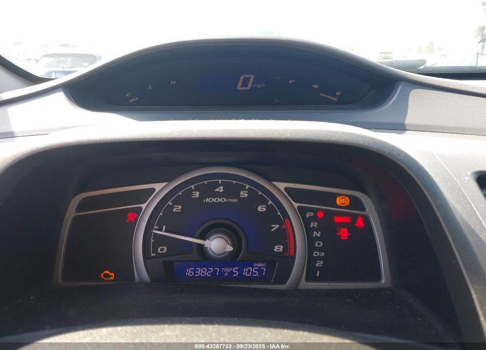 2009 HONDA CIVIC VIN: 2HGFG12899H511294