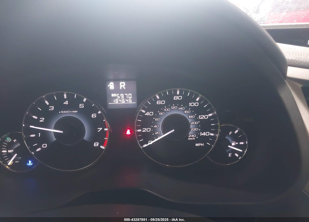 2012 SUBARU OUTBACK VIN: 4S4BRBCC2C1220671