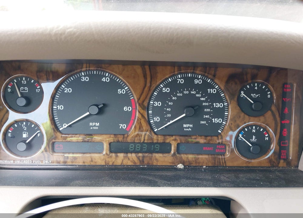 1995 JAGUAR XJ6 VIN: SAJHX1742SC722019
