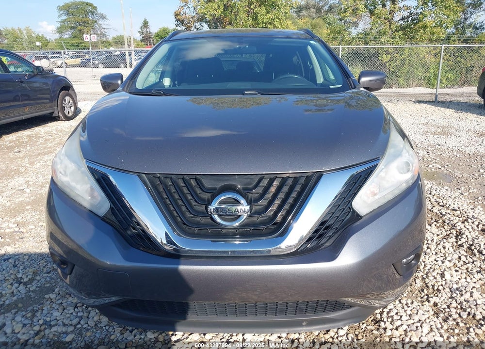 2016 NISSAN MURANO SV VIN: 5N1AZ2MH5GN153231