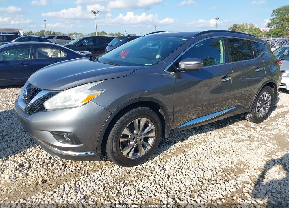 2016 NISSAN MURANO SV VIN: 5N1AZ2MH5GN153231