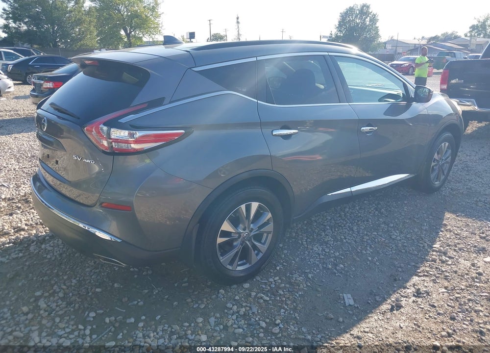 2016 NISSAN MURANO SV VIN: 5N1AZ2MH5GN153231