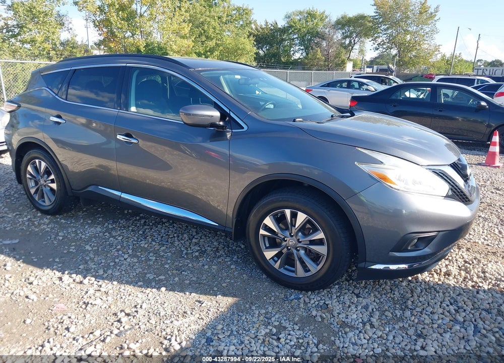 2016 NISSAN MURANO SV VIN: 5N1AZ2MH5GN153231