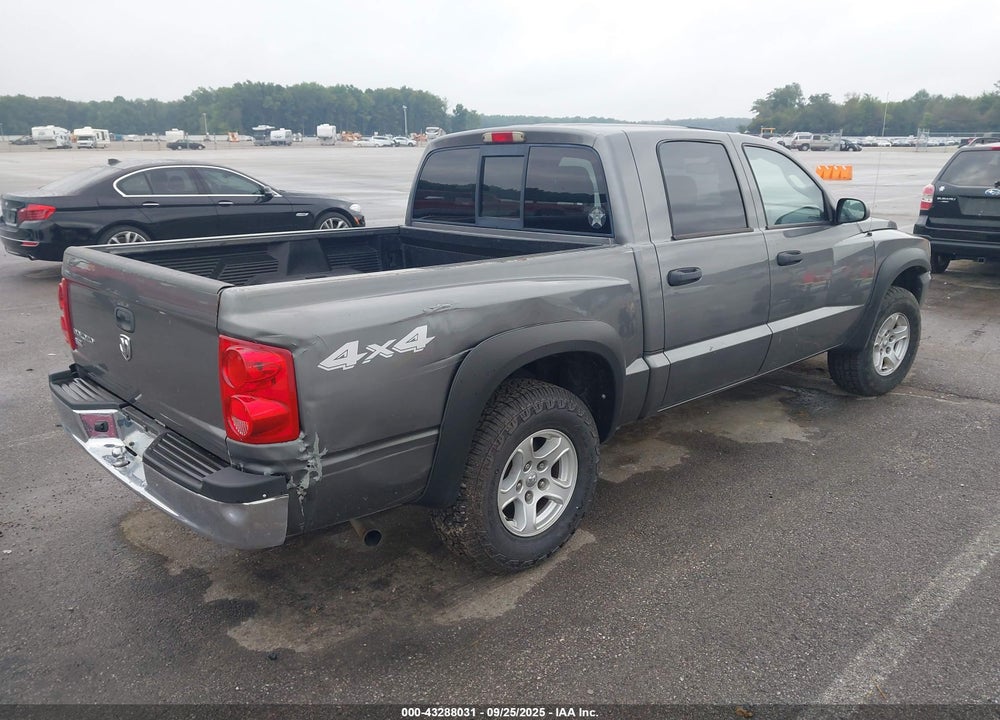 2005 DODGE DAKOTA SLT VIN: 1D7HW48K45S315447