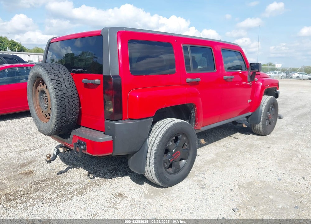 2009 HUMMER H3 VIN: 5GTEN13E598160337