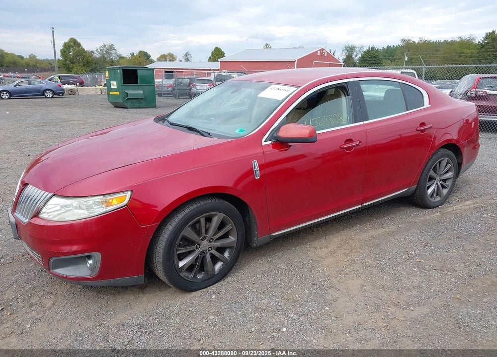 2009 LINCOLN MKS VIN: 1LNHM93R29G625621