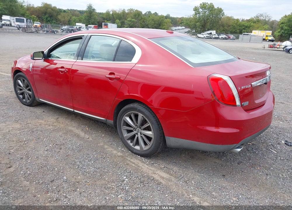 2009 LINCOLN MKS VIN: 1LNHM93R29G625621