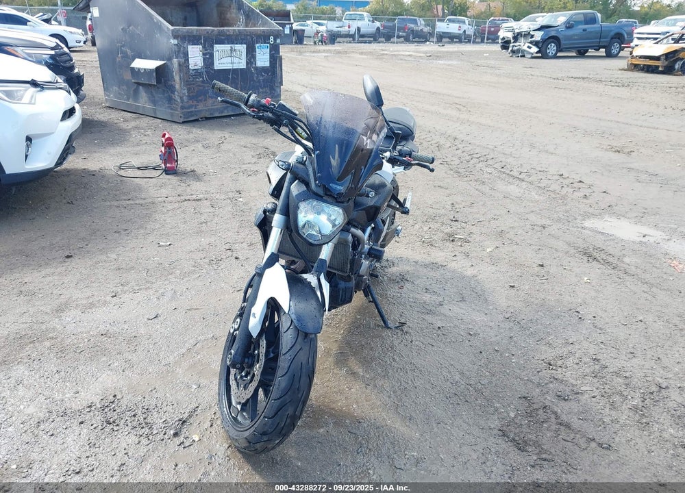 2015 YAMAHA FZ07 VIN: JYARM06E8FA001684