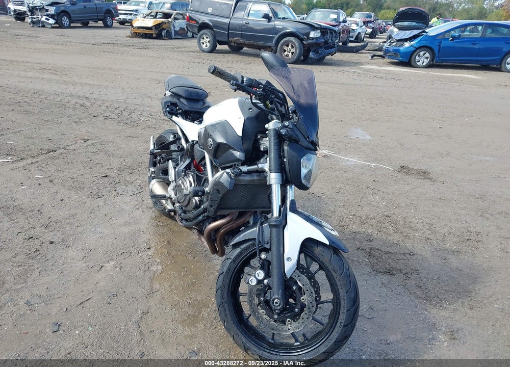 2015 YAMAHA FZ07 VIN: JYARM06E8FA001684